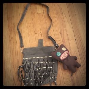 Studded purse
